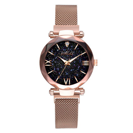 Reloj Cuarzo Estrellado con Correa Magnética Lazy - Image 8