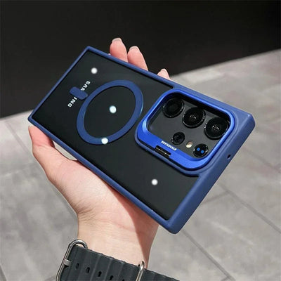 Funda Magnética para Celular con Marco de Lente y Soporte Metálico - Image 8