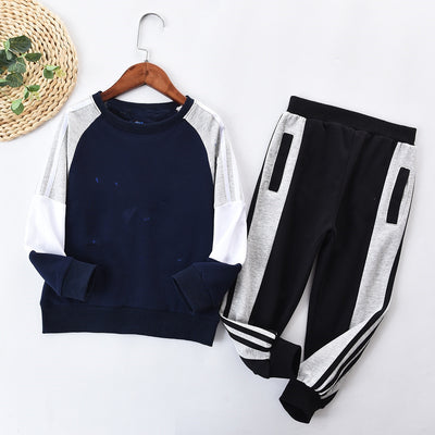 Conjunto de Pantalón y Playera de Algodón Peinado para Niños - Image 10