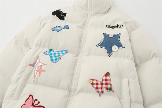 Chaqueta de Algodón para Hombre XINGX con Parche de Mariposa - Image 18