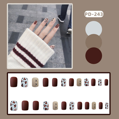 Uñas Postizas Adhesivas Efecto Ballet Esmerilado - Manicura Perfecta Lista para Usar - Image 43