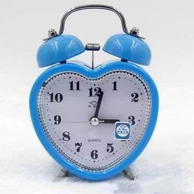 Reloj Despertador Metal con Campana y Lámpara Nocturna para Mesita - Image 9