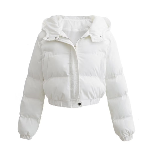 Chaqueta Hoodie Casual de Algodón - Diseño Minimalista Versátil - Image 7