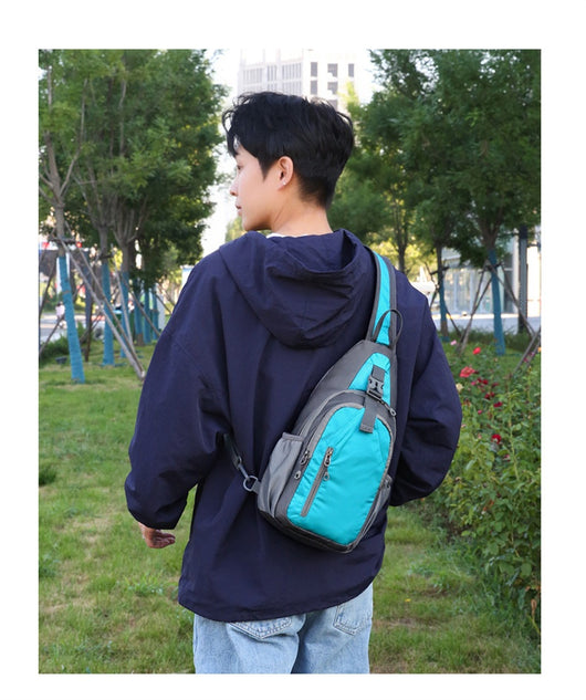 Bolsa Cruzada Deportiva Canvas Unisex - Mochila Pecho Casual - Image 16