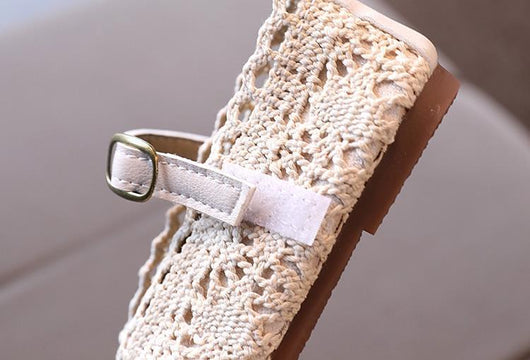 Zapatos Princesa Niña Tejido Transpirable - Sandalias Cómodas de Suela Blanda - Image 6