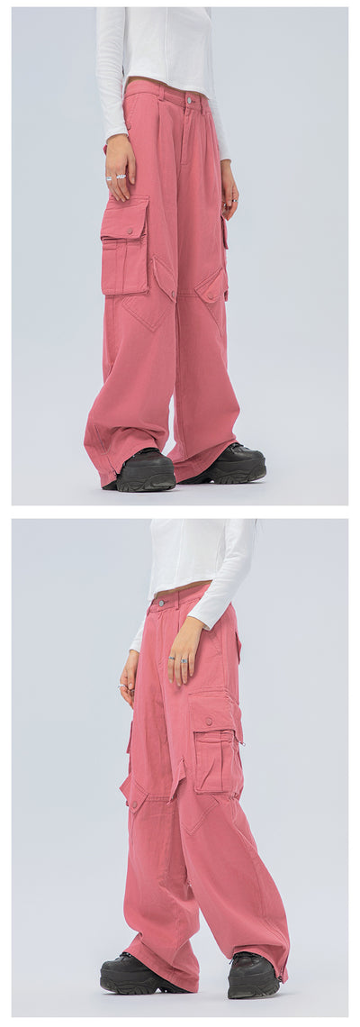 Pantalón Overol Ancho Estilo Otoño para Hombre - Image 12