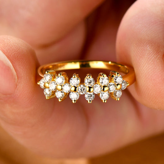 Anillo de Plata Esterlina S925 con Moissanita - Diseño Sofisticado - Image 11