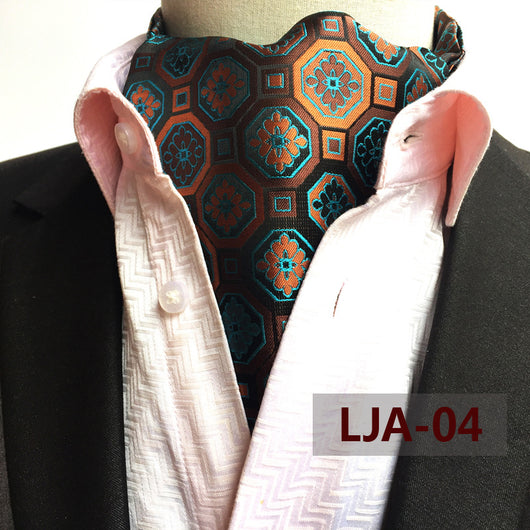 Pañuelo de cuello estilo británico para camisas de vestir - Image 3