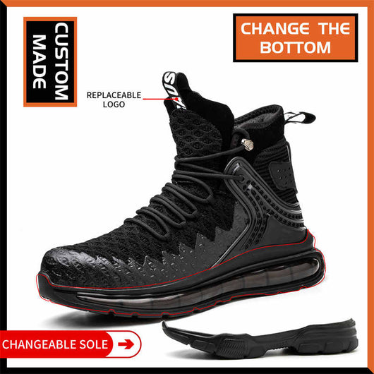 Zapatos Deportivos Ligeros con Amortiguación de Aire y Protección Reforzada - Image 5