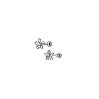 Aretes Flor de Cinco Pétalos - Diseño Floral Elegante para Verano - Image 11