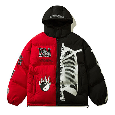Chamarra Deportiva con Capucha y Detalles de Costura Personalizada - Image 6
