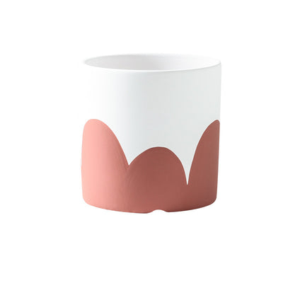 Maceta Cerámica Nórdica para Suculentas con Bandeja - Diseño Moderno 17cm - Image 10