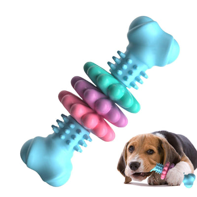Juguete Masticable para Perros - Hueso TPR Resistente para Limpieza Dental - Image 17