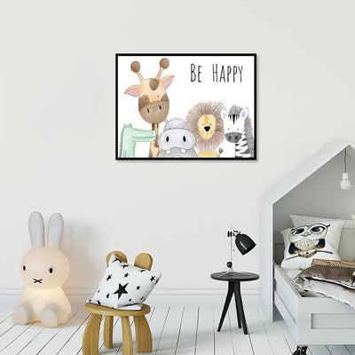 Cuadro Canvas Infantil Animales en Alta Definición