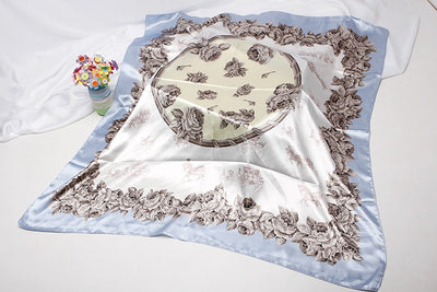 Pañuelo Vintage Estampado para Mujer - Accesorio Profesional Versátil - Image 73