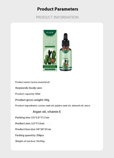 Aceite Corporal Hidratante de Cactus - Masaje y Cuidado Integral - Image 6