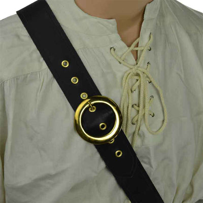 Bolso Mensajero Medieval con Hebilla Guerrero Europeo en Cuero PU - Image 5