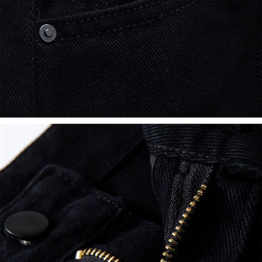 Shorts de Mezclilla Negra para Mujer - Image 11