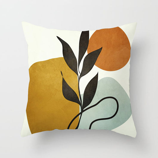 Funda de Almohada Abstracta Geométrica Piel de Melocotón - Image 25