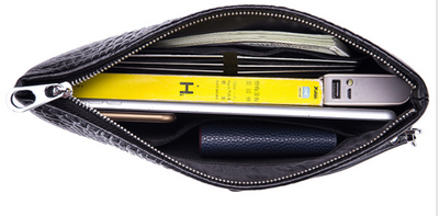 Maletín de Cuero Premium para Hombre - Bolsa de Negocios de Gran Capacidad - Image 8