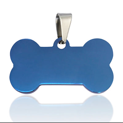 Placa de Identificación para Mascotas en Acero Inoxidable Titanio - Image 40