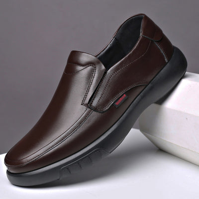 Zapatos Casuales de Cuero para Hombre - Suela Blanda Primavera Otoño - Image 12