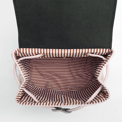 Bolso de Hombro Tejido con Patrón Diamante para Mujer - Image 8