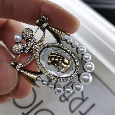 Broche Perla Barroco Vintage - Nostalgia Elegante - Image 4