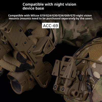 Casco Táctico Militar para Deportes Extremos y Producción Audiovisual - Image 12