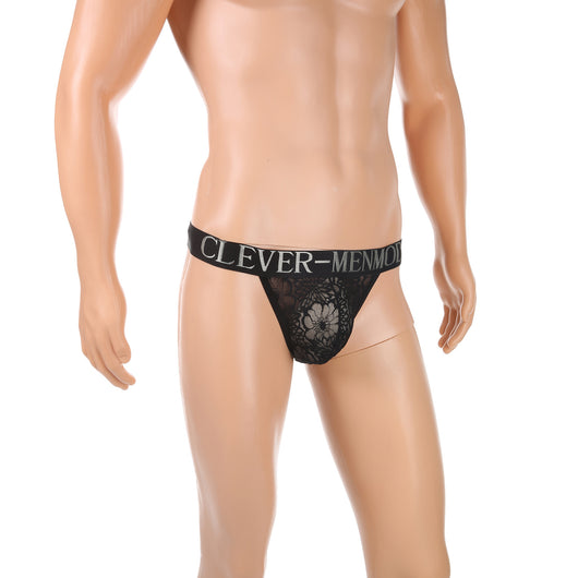 Tanga de Encaje Sexy para Hombre Cintura Baja con Diseño Atrevido - Image 7