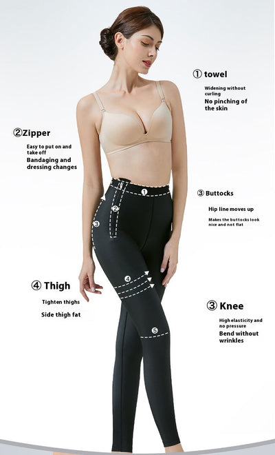Pantalón Moldeador Postparto con Cierre: Cintura, Cadera y Abdomen - Image 10
