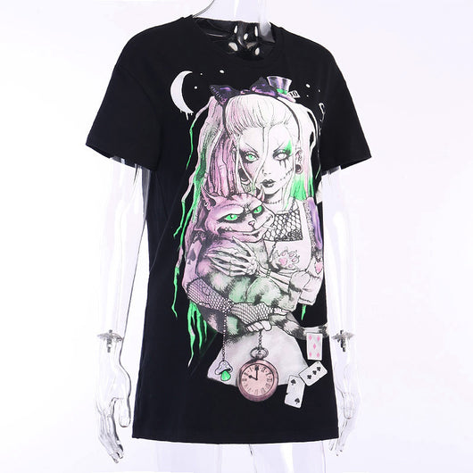 Camiseta Estampada Básica para Estudiantes - Manga Corta Mujer - Image 19