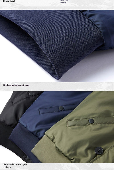 Abrigo Bomber con Cuello de Piel Desmontable - Talla Grande - Image 15