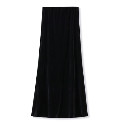 Falda Larga Estilo Nacional Otoño - Diseño Elegante y Moderno - Image 6