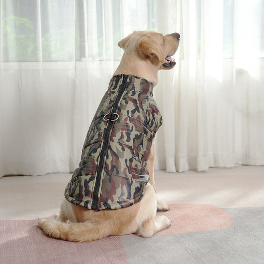 Abrigo Térmico Camuflado para Perros - Ropa de Invierno Acolchada - Image 11
