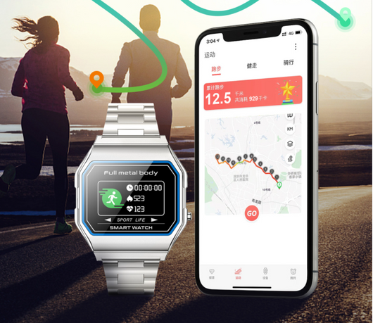 Reloj Inteligente Ultrafino con Monitor de Presión Arterial, Oxígeno y GPS - Image 18