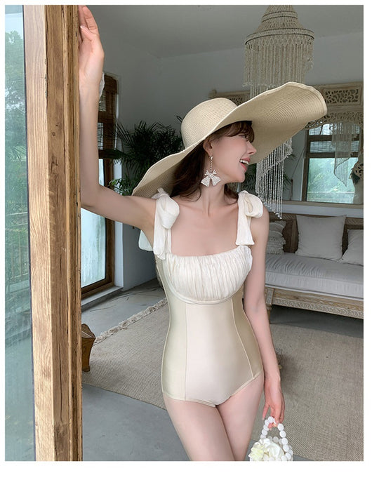 Traje de Baño Enterizo Triangular con Lazos para el Verano - Image 14
