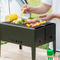 Asador Portátil Plegable con Horno para Exterior