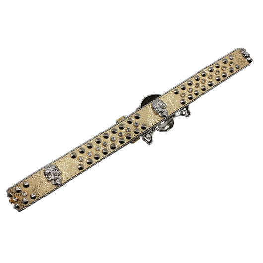 Cinturón Mujer Y2K con Incrustaciones de Diamantes y Patrón de Serpiente - Image 15