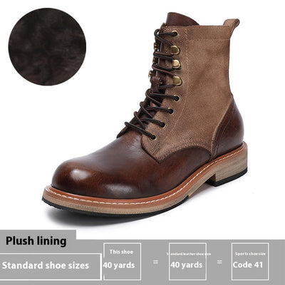 Botas Martin Retro Gruesas para Primavera y Otoño - Image 11