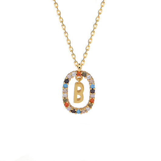 Collar de Plata Esterlina con Inicial - Diseño Exclusivo y Minimalista - Image 3