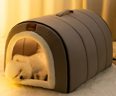 Nido Acolchado Portátil para Perros y Gatos - Cama Cálida para Mascotas Pequeñas y Medianas - Image 5