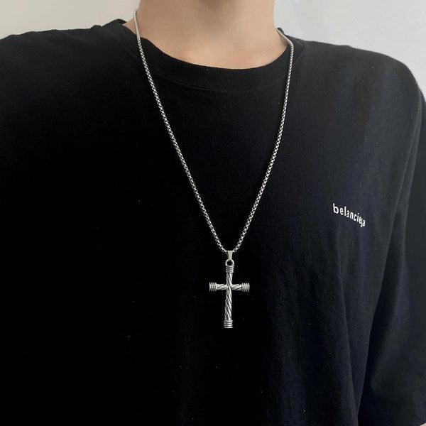 Cadena Larga para Suéter con Dije Cruz - Estilo Viral - Image 5