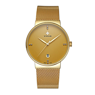 Reloj de Hombre WWOOR Grip Love - Cuarzo con Calendario y Resistencia al Agua - Image 2