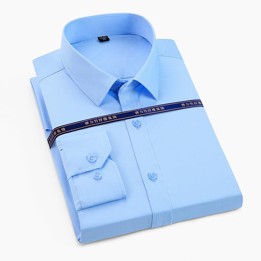 Camisa Manga Larga para Hombre en Fibra de Bambú - Image 7