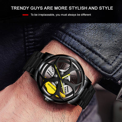 Reloj de Acero Inoxidable para Hombre con Esfera Luminosa - Image 14