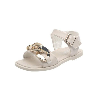 Sandalias Retro para Niñas - Zapatos de Playa Cómodos y Elegantes