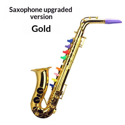Set de Instrumentos Musicales Infantiles: Saxofón Octava, Trompa Francesa y Banda de Juguete - Image 12