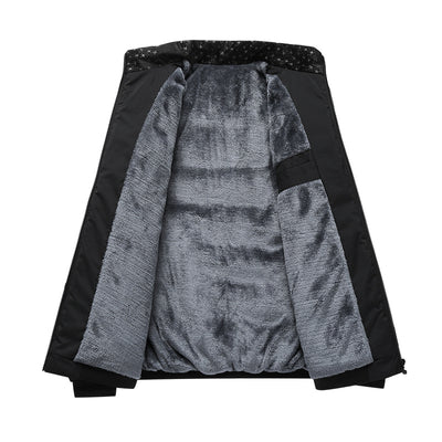 Chaqueta Acolchada de Algodón con Forro Polar para Hombre - Image 2