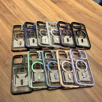Funda para Celular con Soporte de Metal para Lente y Protector Integrado - Image 4
